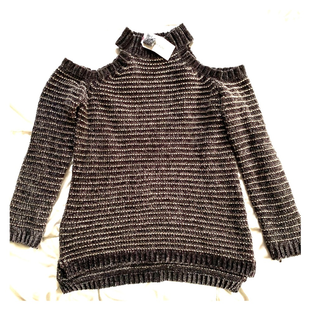 Cold Shoulder Sweater